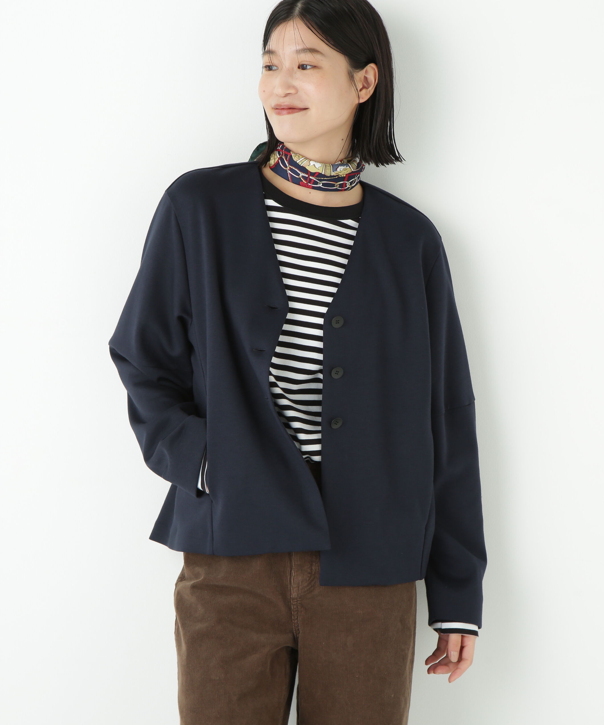  「◆ダンボールＶネックカーディガン」|Tシャツ・カットソー|