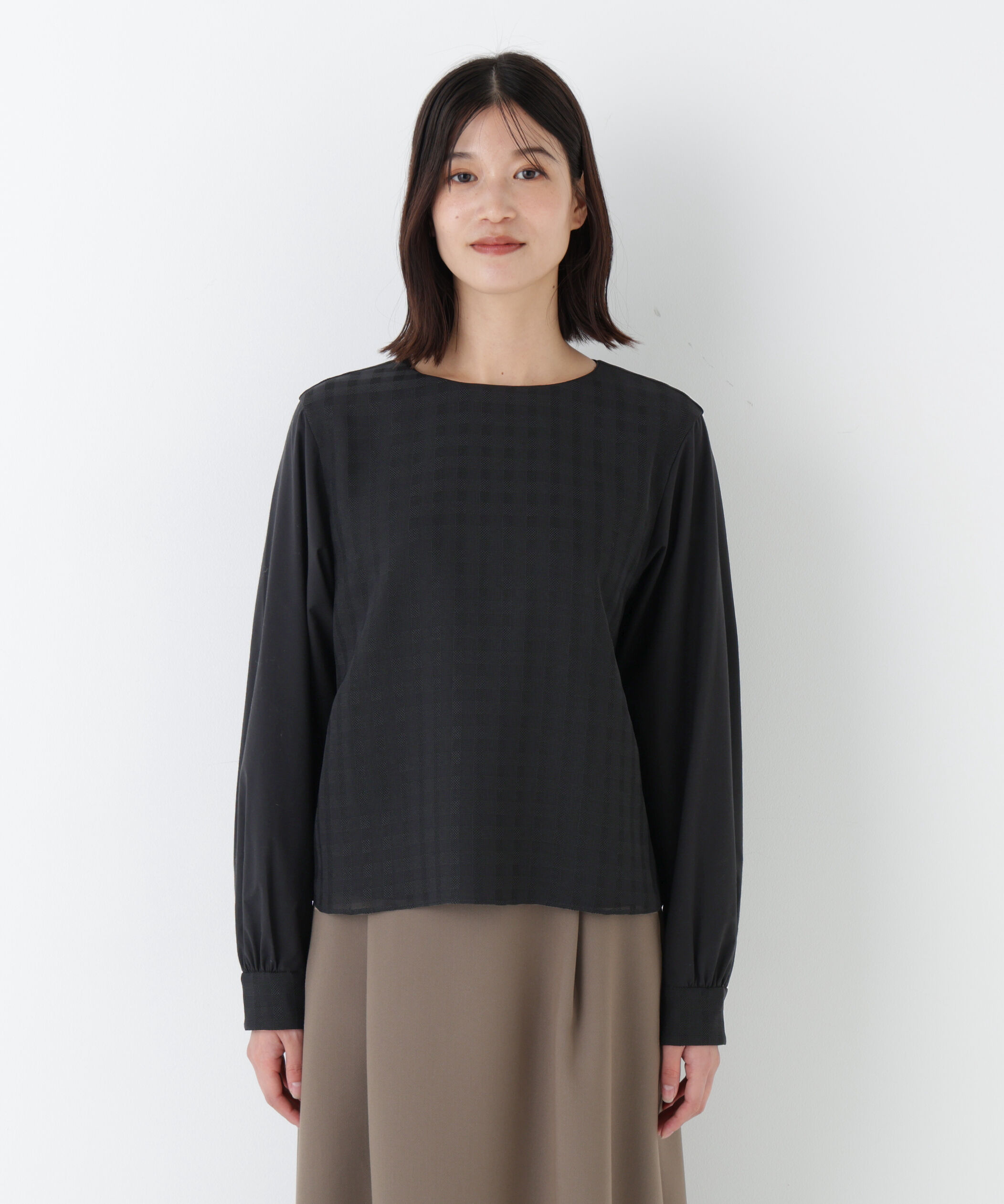  「◆レースドッキングプルオーバー」|シャツ・ブラウス|