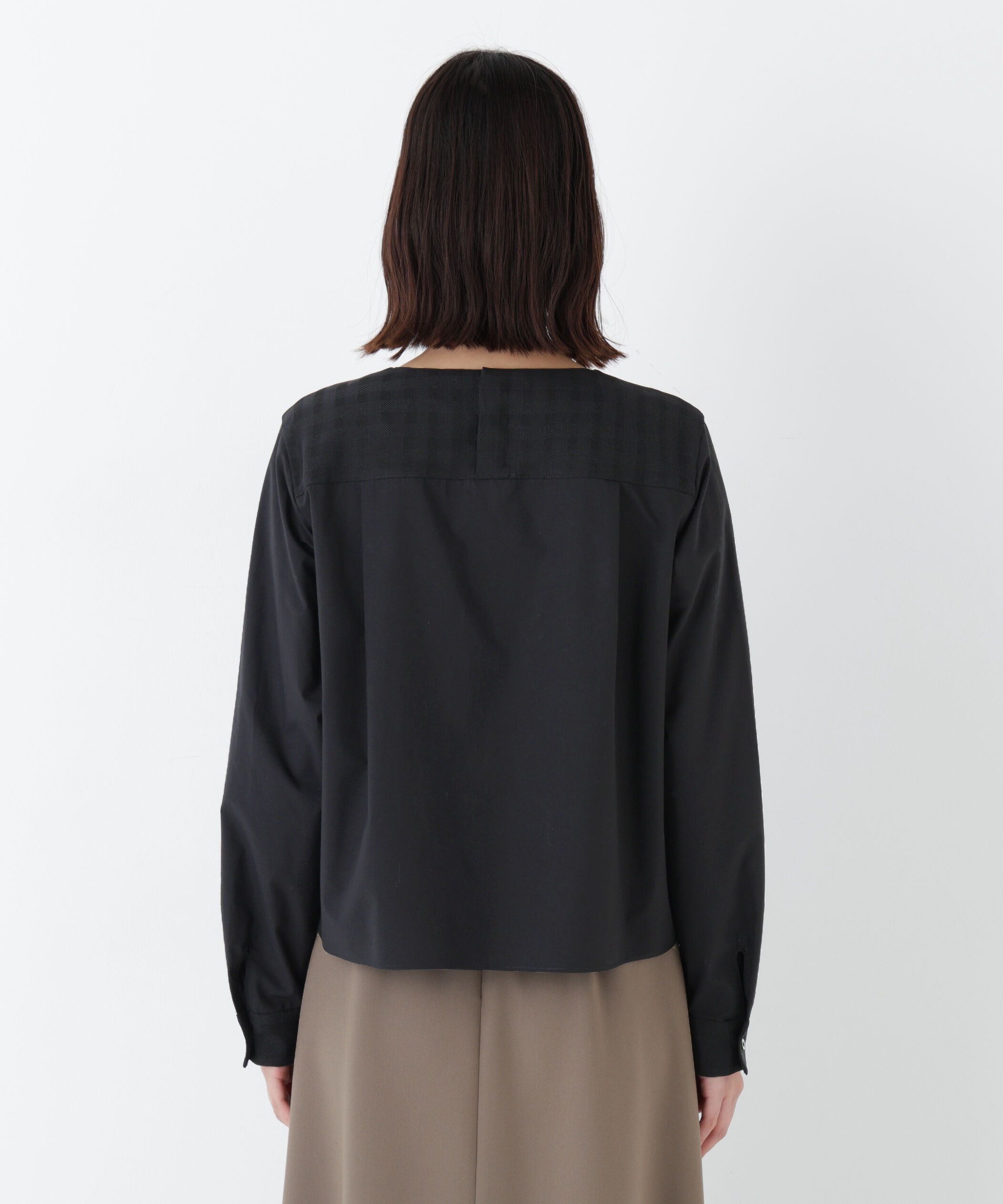  「◆レースドッキングプルオーバー」|シャツ・ブラウス|