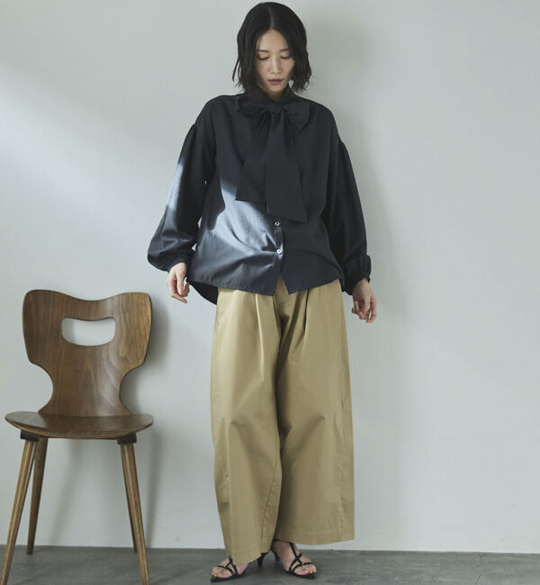 Doux archives「２ＷＡＹ　チェックボウタイブラウス」|シャツ・ブラウス|