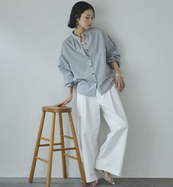 Doux archives「２ＷＡＹ　チェックボウタイブラウス」|シャツ・ブラウス|