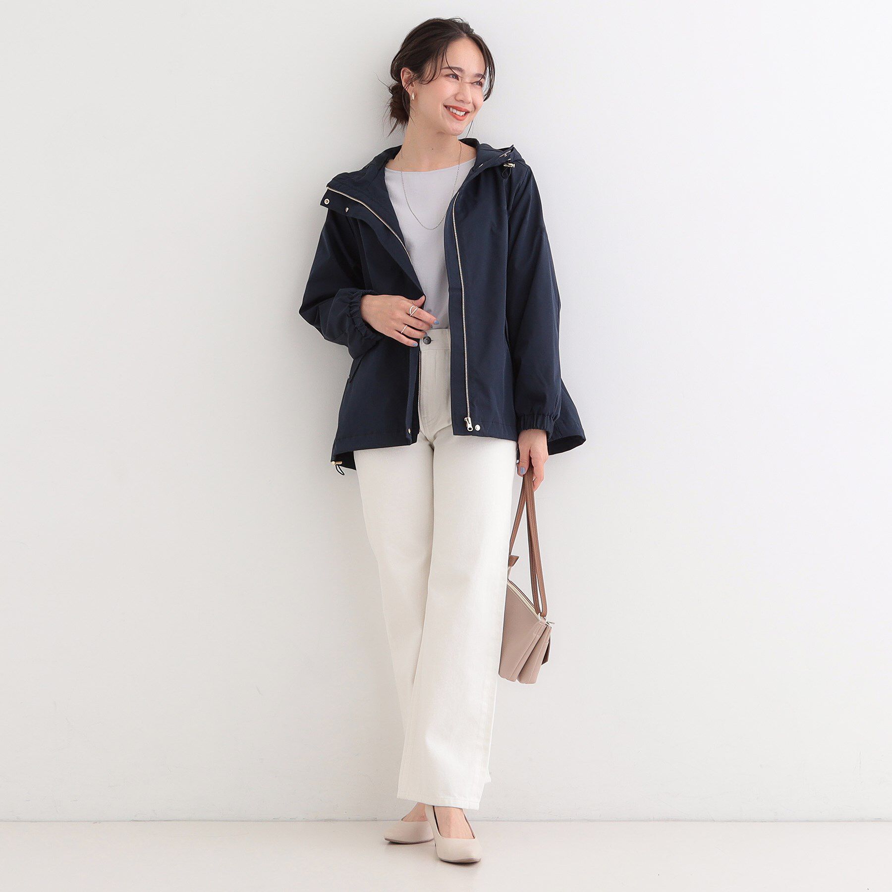 SHOO･LA･RUE「【防花粉/SS-3L】かわいいもかっこいいも叶える 欲張りマウンテンパーカ」|ブルゾン・スタジャン|