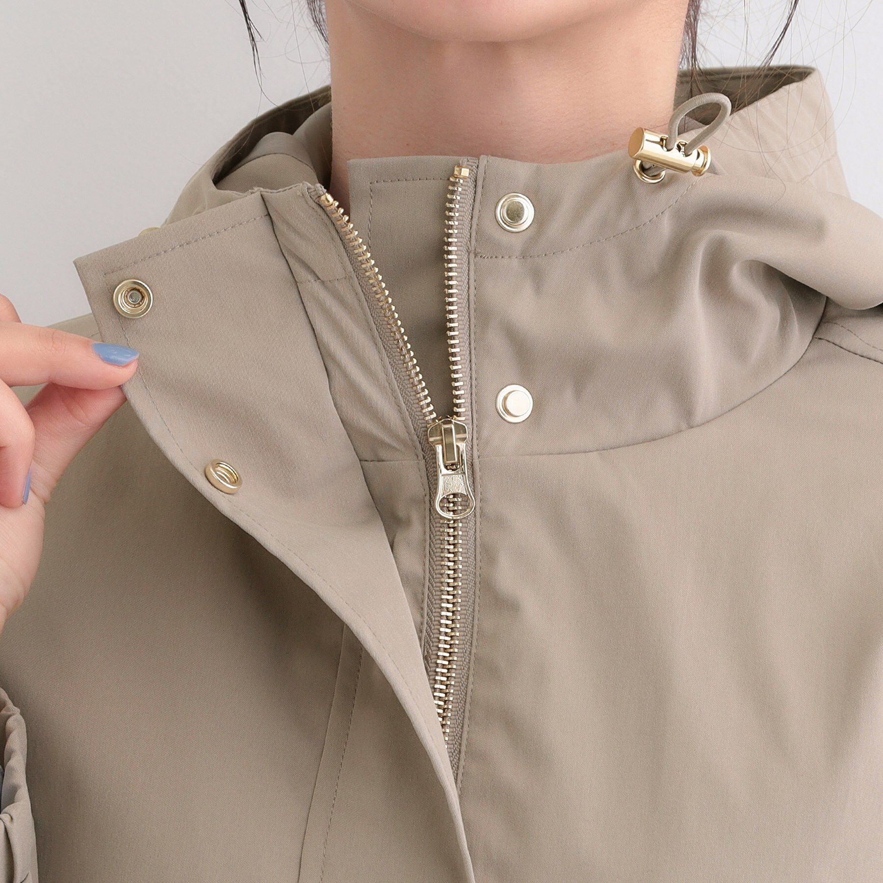 SHOO･LA･RUE「【防花粉/SS-3L】かわいいもかっこいいも叶える 欲張りマウンテンパーカ」|ブルゾン・スタジャン|