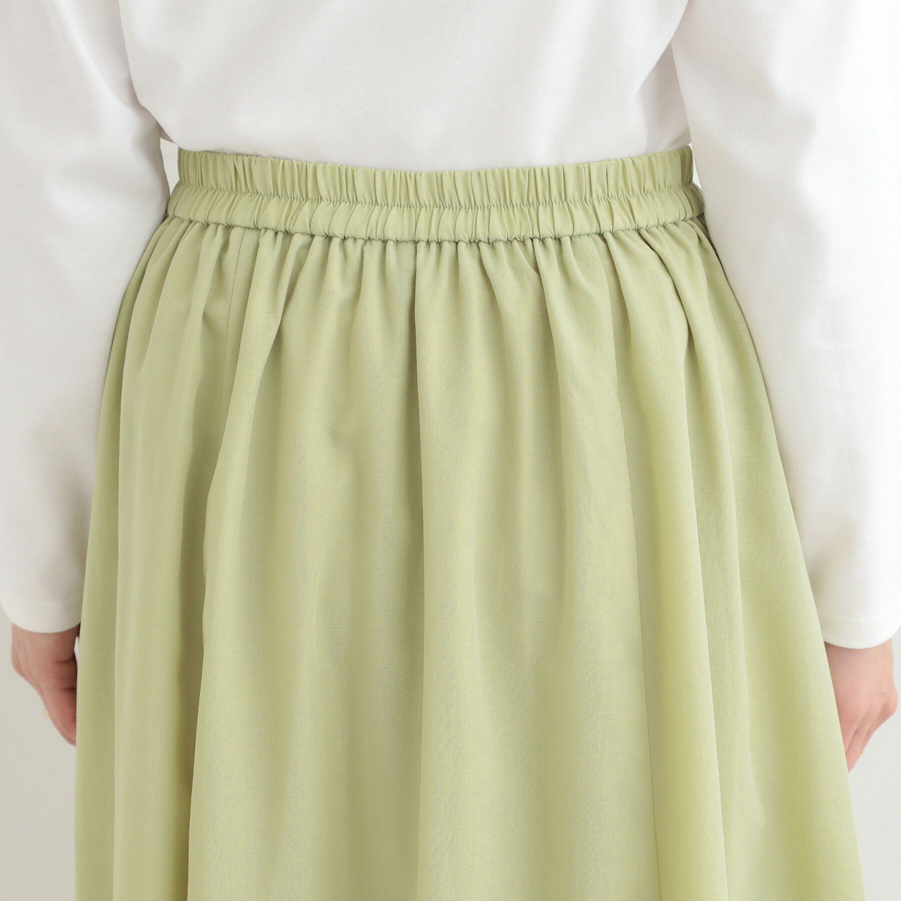 SHOO･LA･RUE「ギャザーフレアスカート」|スカート|