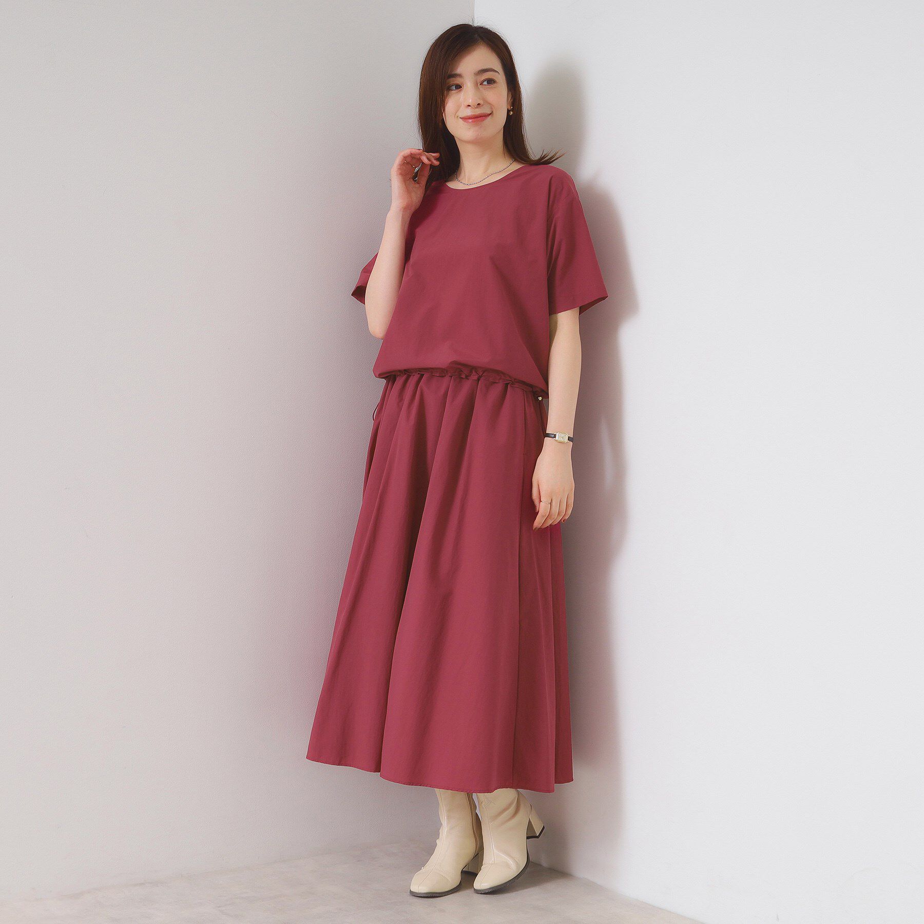 ITS&rsquo;DEMO「【撥水／洗濯機OK】ブラウス」|シャツ・ブラウス|