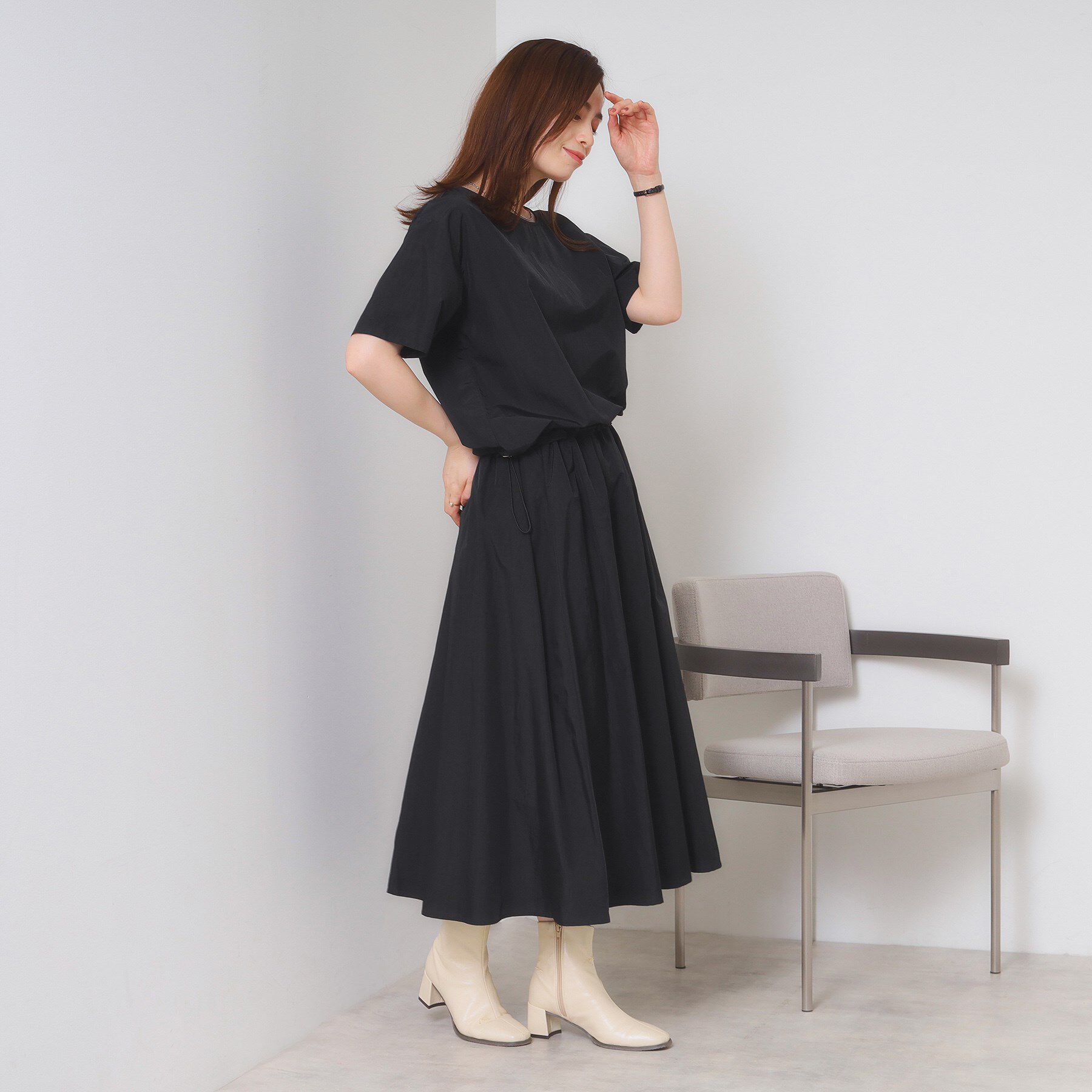 ITS&rsquo;DEMO「【撥水／洗濯機OK】ブラウス」|シャツ・ブラウス|