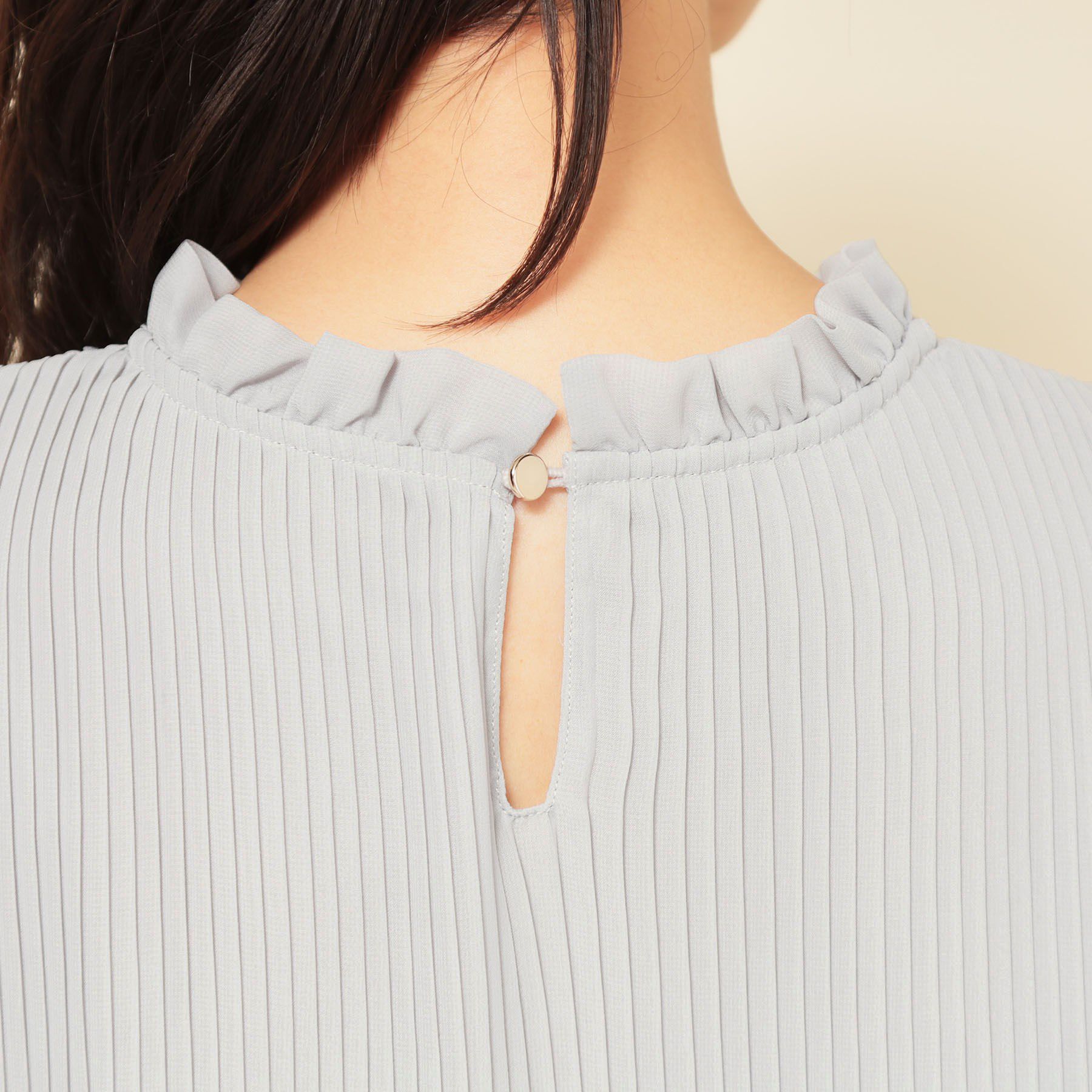 SunaUna「【プリーツ／セットアップ可】チュニックブラウス」|シャツ・ブラウス|