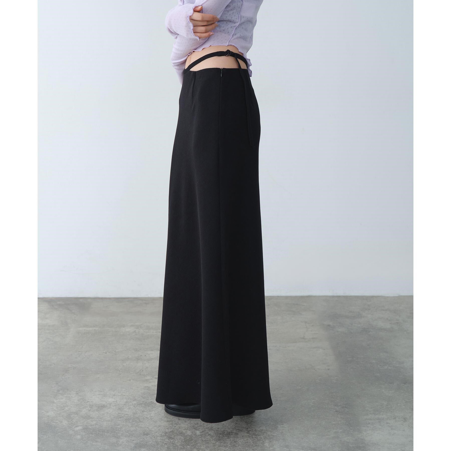 CODE A「【Re】easy－fit long skirt」|スカート|