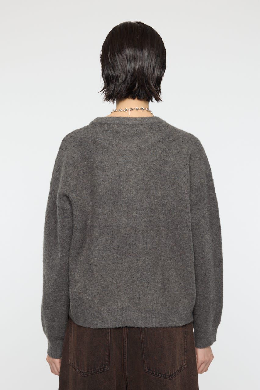 MOUSSY「FLORAL PATCH JACQUARD セーター」|ニット・セーター|