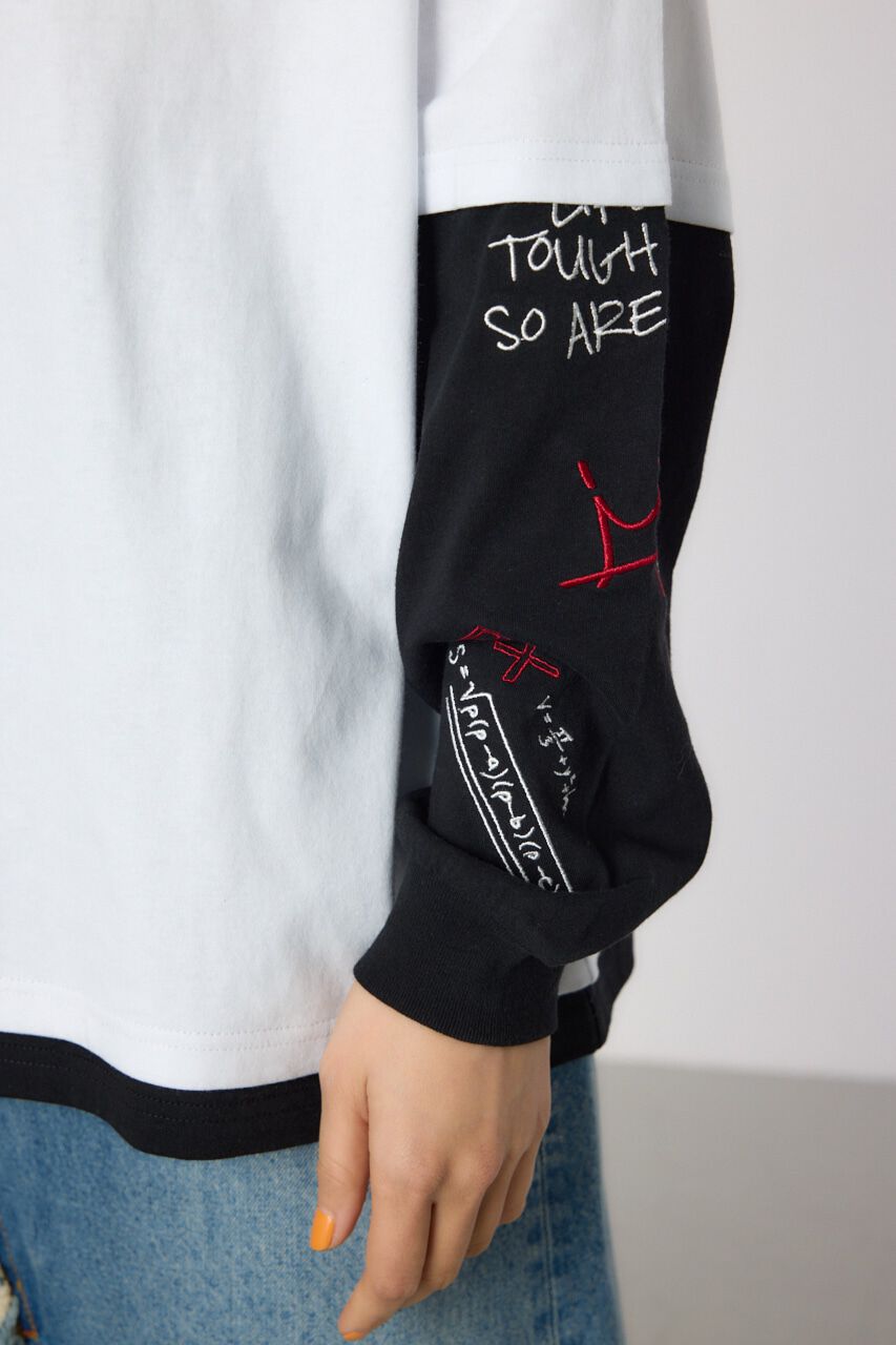 RODEO CROWNS「フェイクレイヤードロングスリーブTシャツ」|Tシャツ・カットソー|