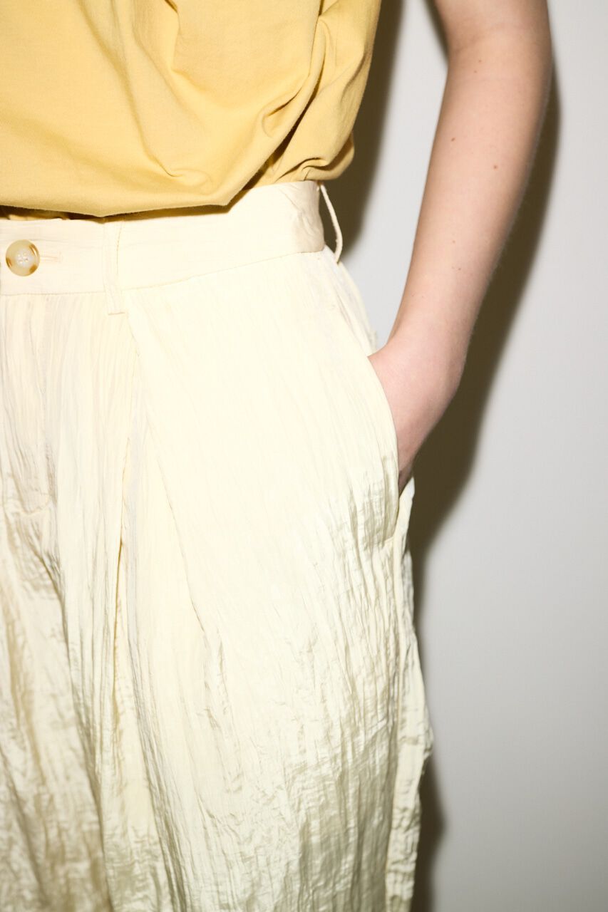 SLY「WRINKLE FINISH TUCKED パンツ」|その他|