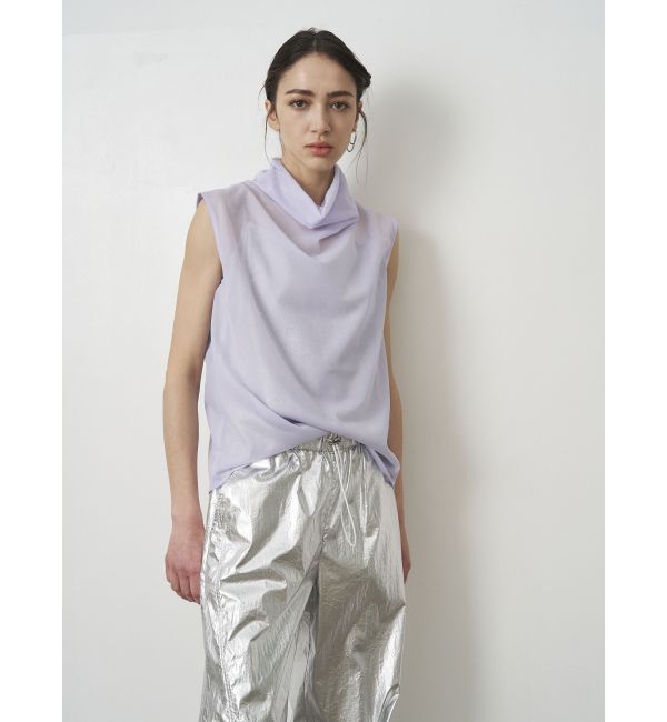 ELENDEEK「SHINY CAMI SET SHEER BL」|シャツ・ブラウス|