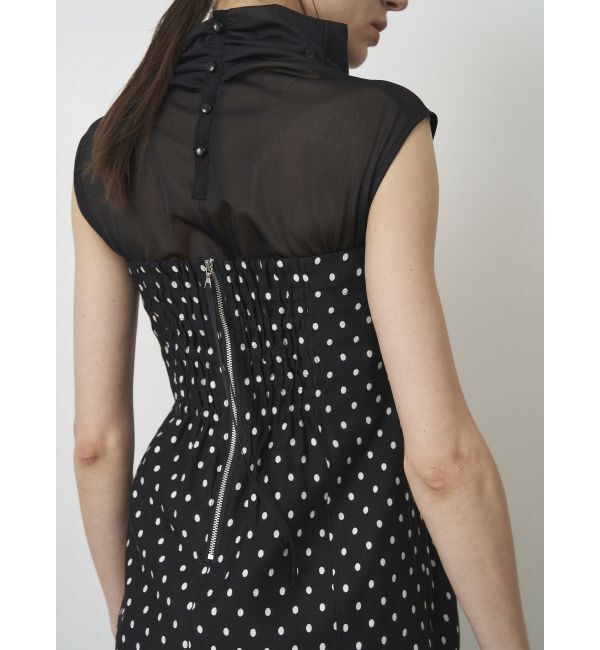 ELENDEEK「SHINY CAMI SET SHEER BL」|シャツ・ブラウス|