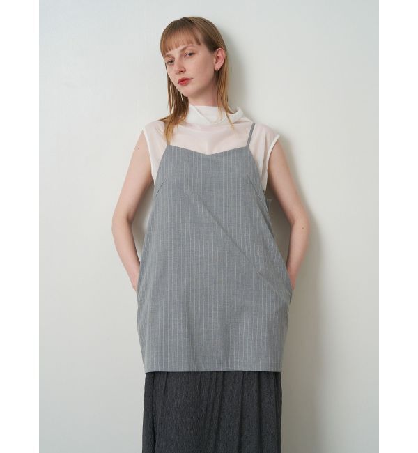 ELENDEEK「SHINY CAMI SET SHEER BL」|シャツ・ブラウス|