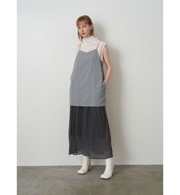 ELENDEEK「SHINY CAMI SET SHEER BL」|シャツ・ブラウス|