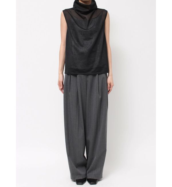 ELENDEEK「SHINY CAMI SET SHEER BL」|シャツ・ブラウス|