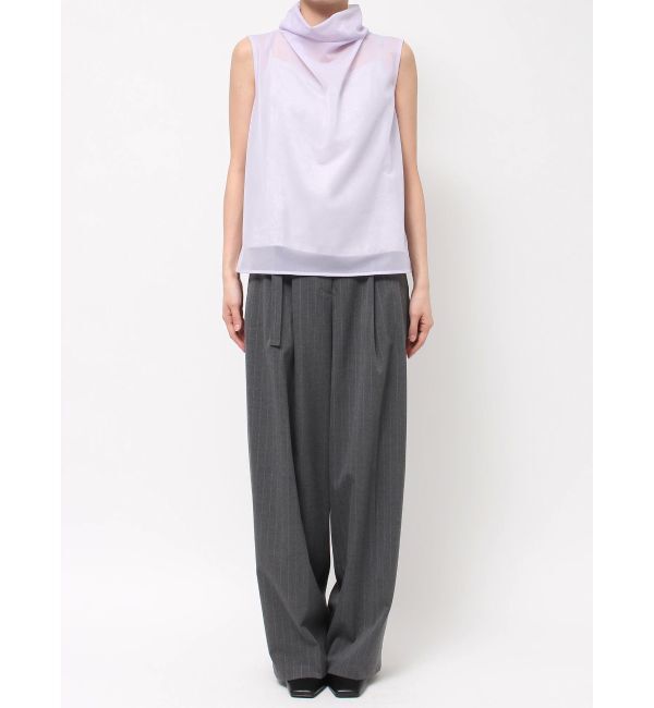 ELENDEEK「SHINY CAMI SET SHEER BL」|シャツ・ブラウス|