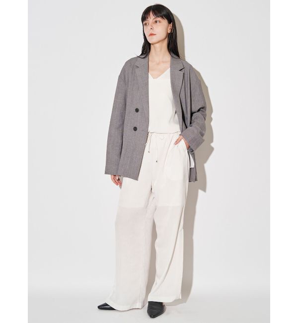 ELENDEEK「SATIN FLARED CAMI」|キャミソール|