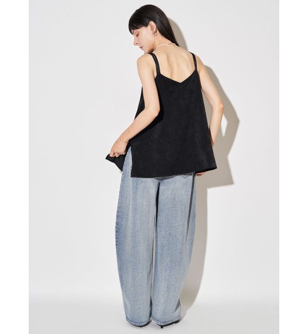 ELENDEEK「SATIN FLARED CAMI」|キャミソール|