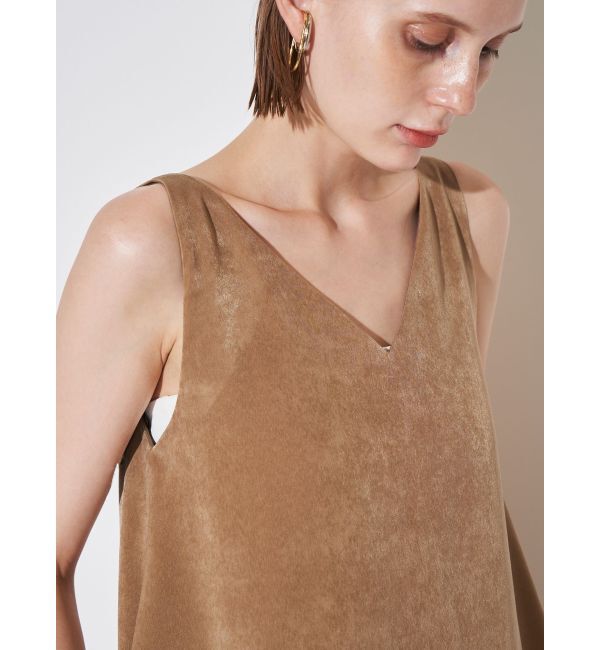 ELENDEEK「SATIN FLARED CAMI」|キャミソール|