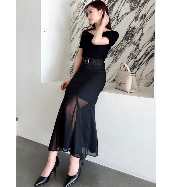 RESEXXY「シアーマーメイドスカート」|スカート|