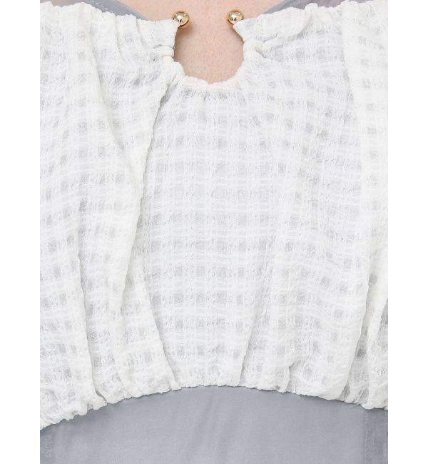 RESEXXY「チェックコンビマーメイドワンピース」|ワンピース|