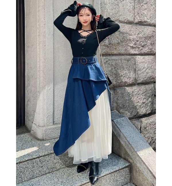 RESEXXY「チュールボリュームスカート」|スカート|