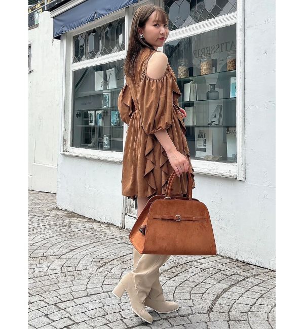 dazzlin「カタアキフリルミニワンピース」|ワンピース|