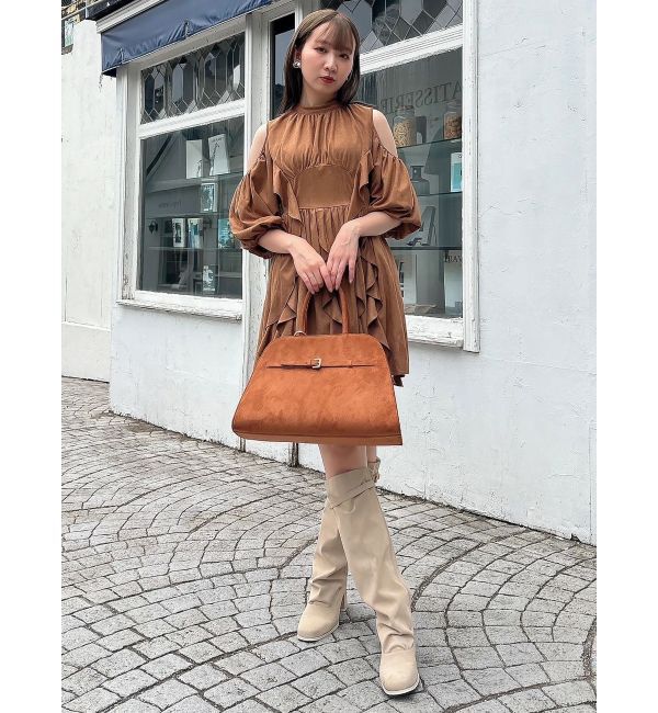 dazzlin「カタアキフリルミニワンピース」|ワンピース|