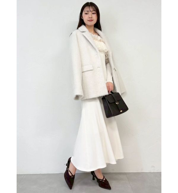 dazzlin「シャギーテーラージャケット」|テーラードジャケット|