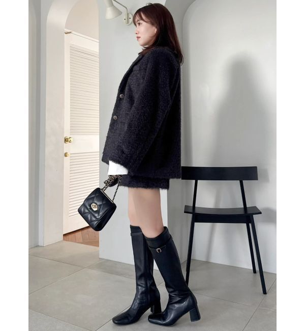 dazzlin「シャギーテーラージャケット」|テーラードジャケット|