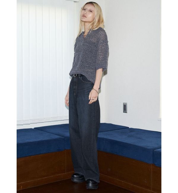 EMODA「【VEQUM】RIM WIDE JEANS」|デニム|