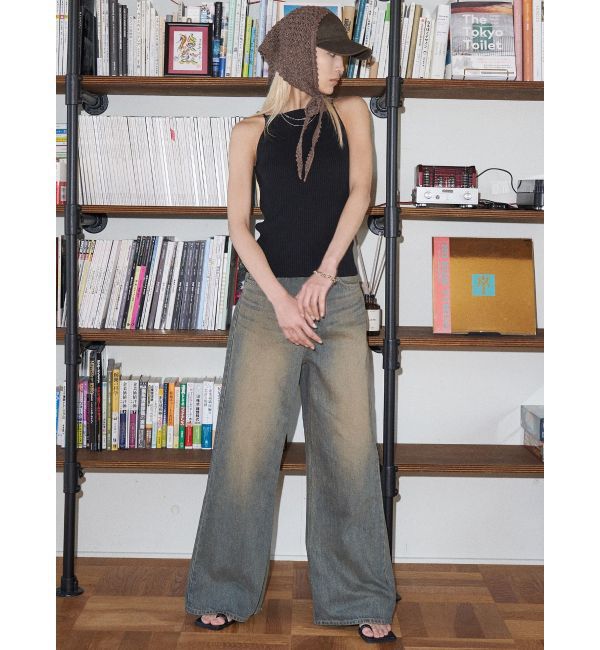EMODA「【VEQUM】RIM WIDE JEANS」|デニム|