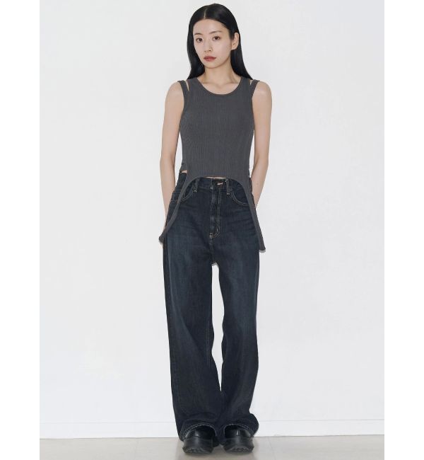 EMODA「【VEQUM】RIM WIDE JEANS」|デニム|