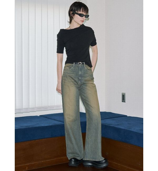 EMODA「【VEQUM】RIM WIDE JEANS」|デニム|