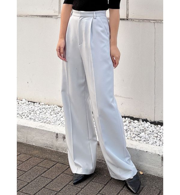 MERCURYDUO「basicストレートパンツ」|その他|アイスブルー