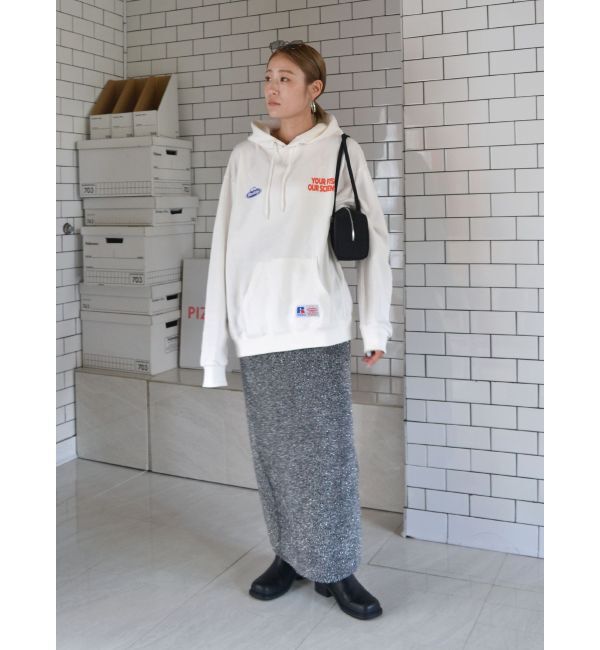 Ungrid「ラメニットアイラインスカート」|スカート|