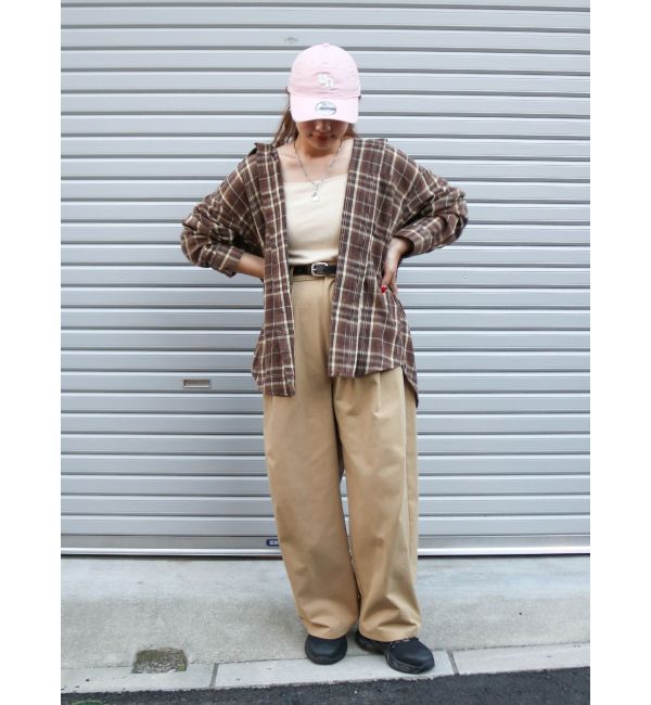 Ungrid「チェックルーズシャツ」|シャツ・ブラウス|