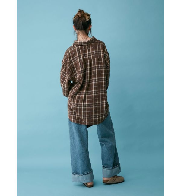 Ungrid「チェックルーズシャツ」|シャツ・ブラウス|