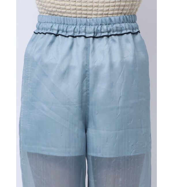 Ungrid「カラーパイピングシアーパンツ」|その他|