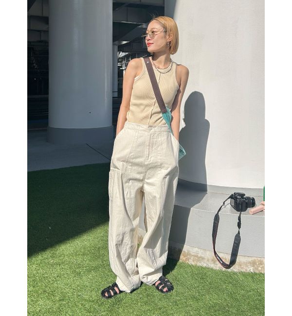 Ungrid「デザインカラータンクトップ」|タンクトップ|