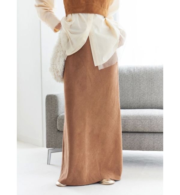 Ungrid「ピーチ起毛フィットスカート」|スカート|