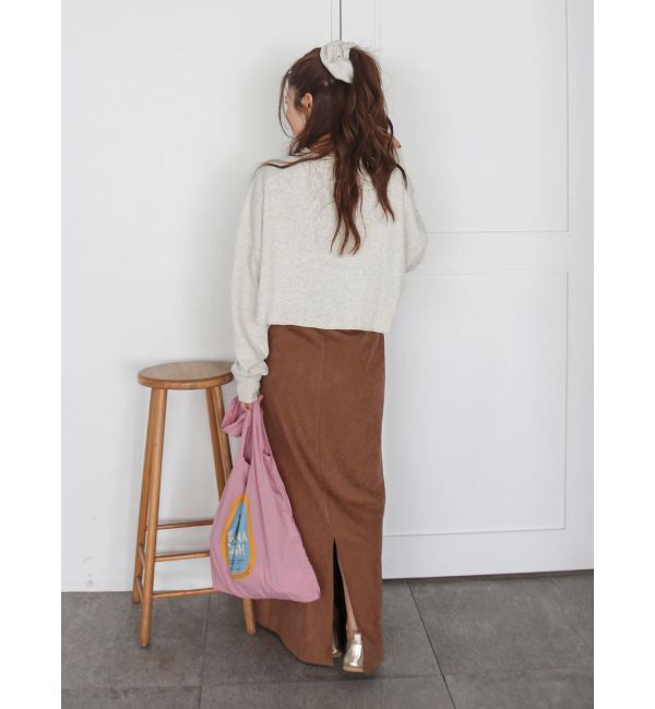 Ungrid「ピーチ起毛フィットスカート」|スカート|