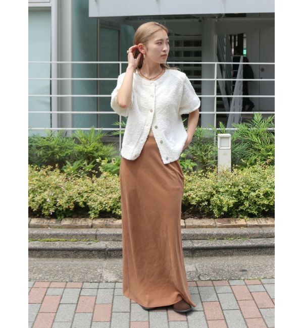 Ungrid「ピーチ起毛フィットスカート」|スカート|