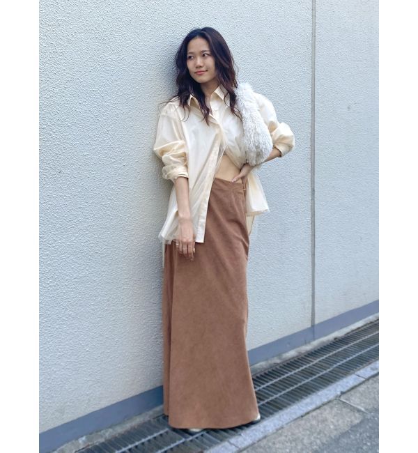 Ungrid「ピーチ起毛フィットスカート」|スカート|