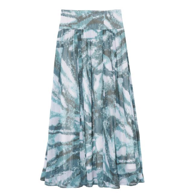 LAGUNAMOON「レイヤーペイントボリュームフレアスカート」|スカート|