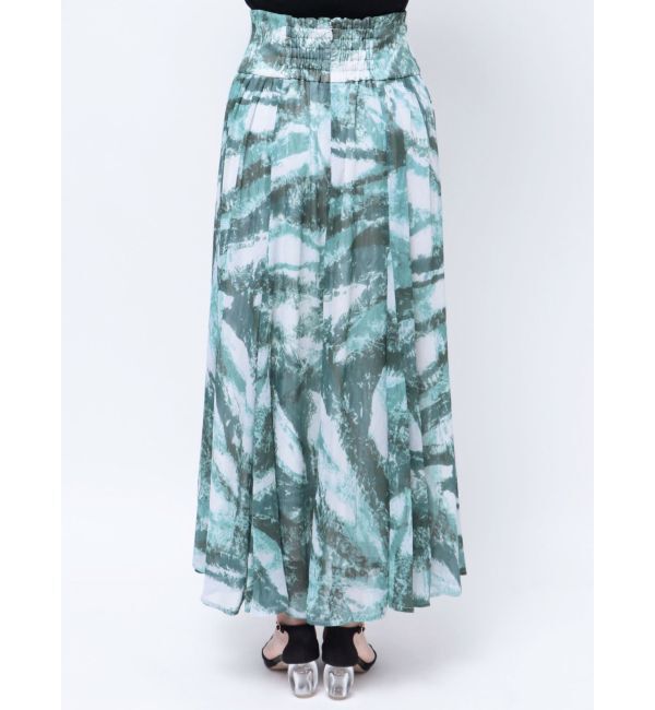 LAGUNAMOON「レイヤーペイントボリュームフレアスカート」|スカート|