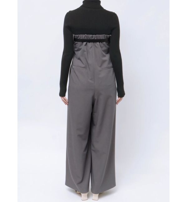 LAGUNAMOON「ベルトセットベアオールインワン」|ワンピース|