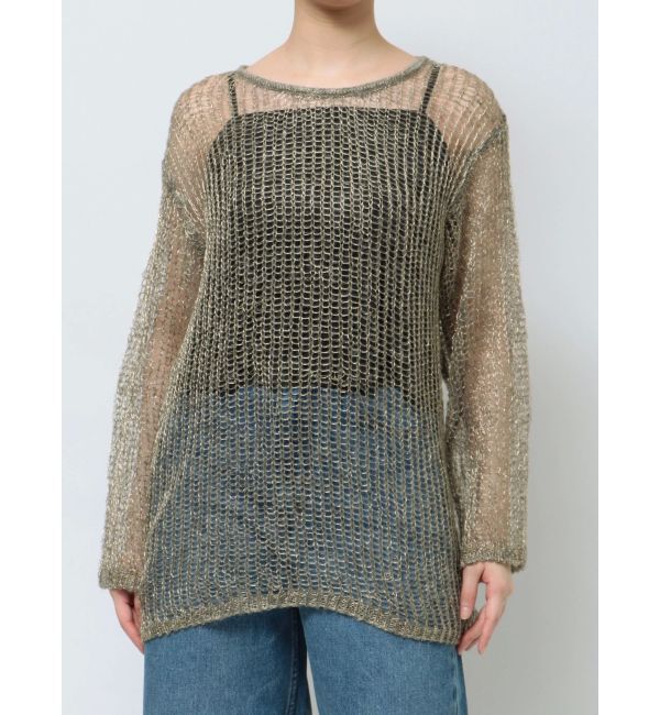 LAGUNAMOON「モヘヤラフニットプルオーバー」|ニット・セーター|