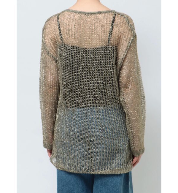 LAGUNAMOON「モヘヤラフニットプルオーバー」|ニット・セーター|